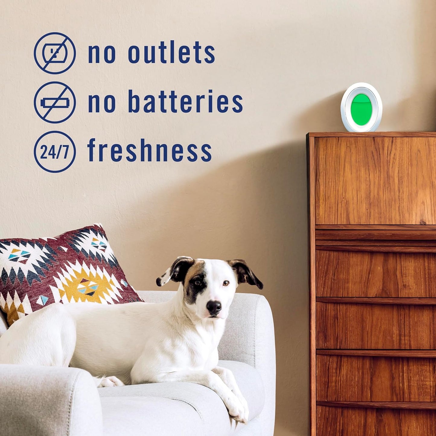 Home Air Freshener, Odor-Fighting, Plug in Alternative Air Fresheners, Heavy Duty Pet Scent, 4 Count