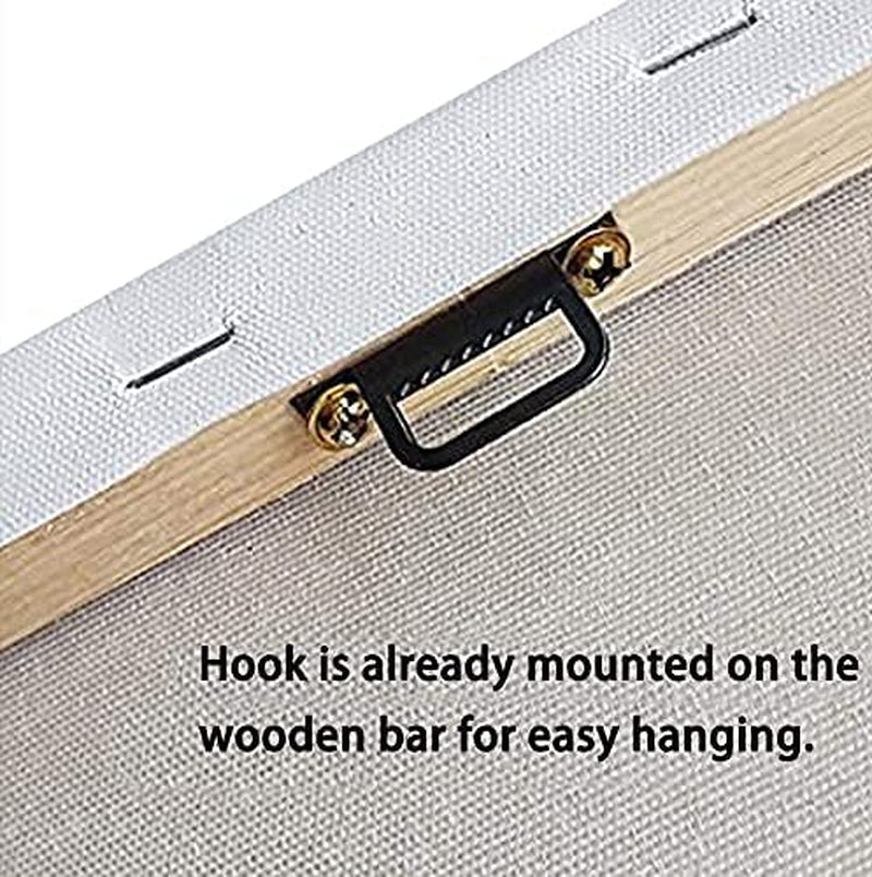 Hand Painted Floral Oil Paintings, Modern Stretched and Framed Grace Abstract Flowers, 20X28inch