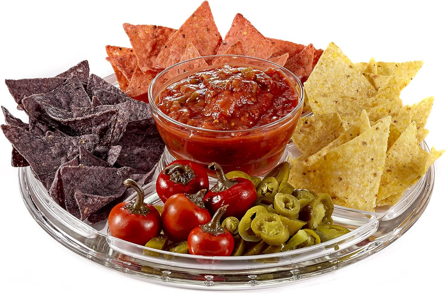 Cake Stand with Dome, 6-In-1 Multifunctional Glass Serving Platters - Elegant Pedestal Display, Durable Italian-Made Glass