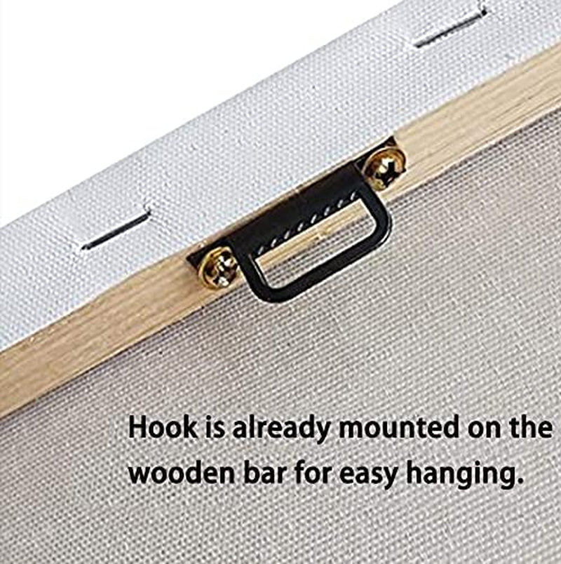 Leaves Modern 3 Panels Flowers Artwork Giclee Canvas Prints Black and White Abstract Floral Trees Pictures Paintings on Canvas Wall Art for Living Room Bedroom Home Decorations