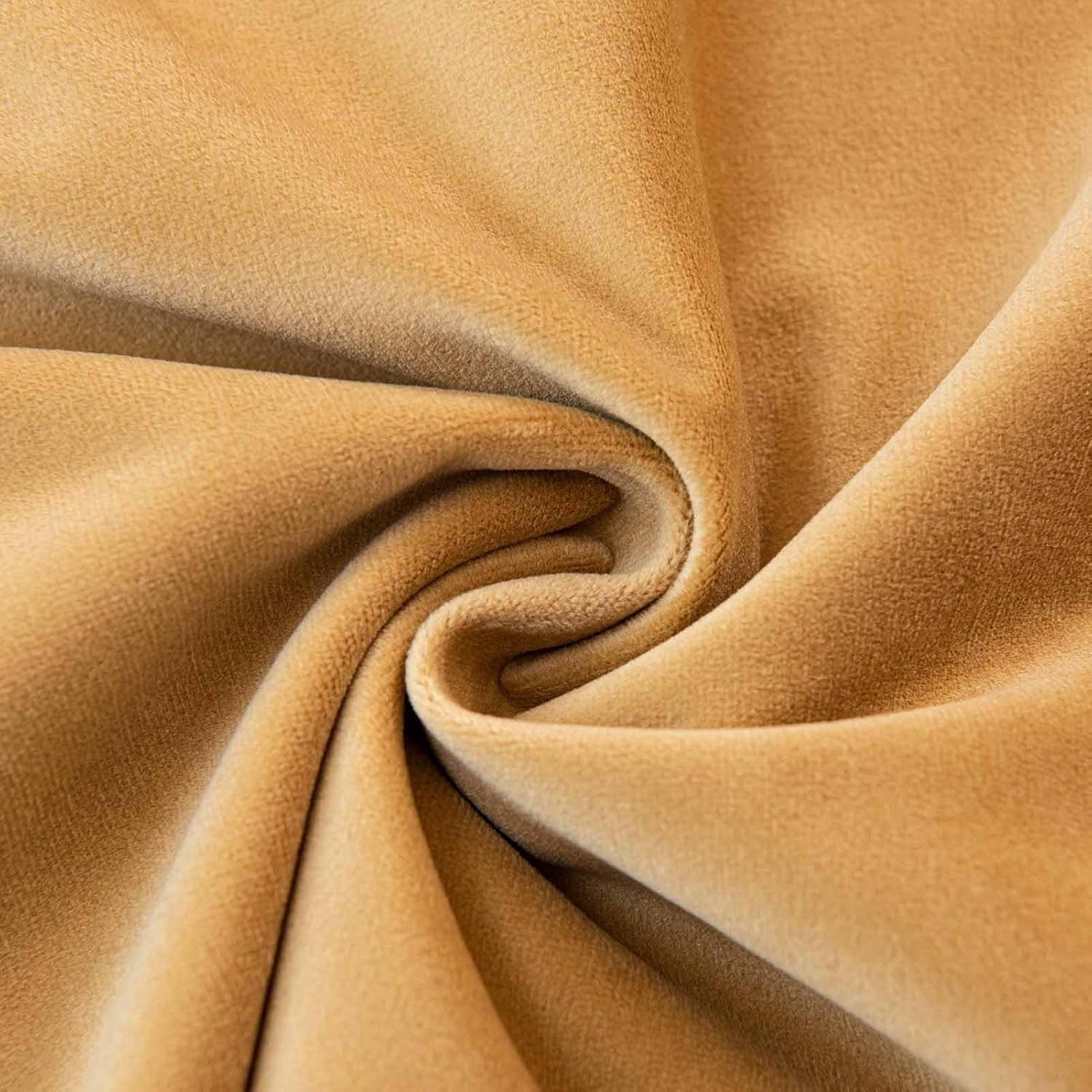 18X18 Pillow Covers Set of 2 Decorative Throw Pillow Covers Case Velvet Cushion, Khaki