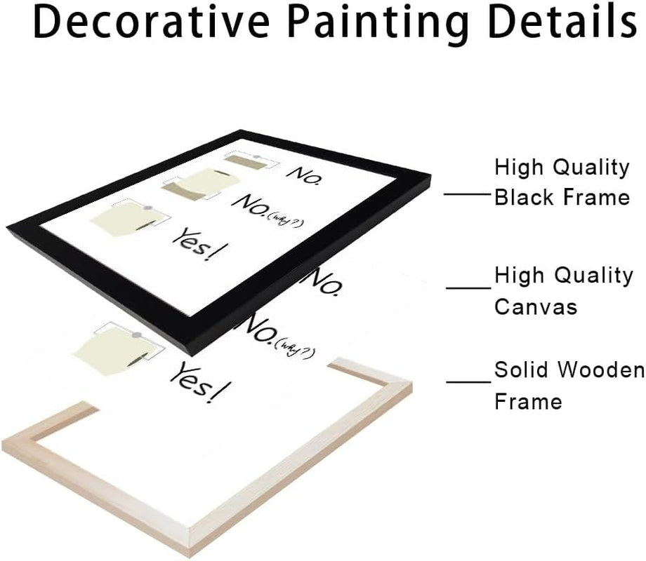 Bathroom Picture Wall Decor, Toilet Paper Bathroom Rule Wall Art, Bathroom Sign