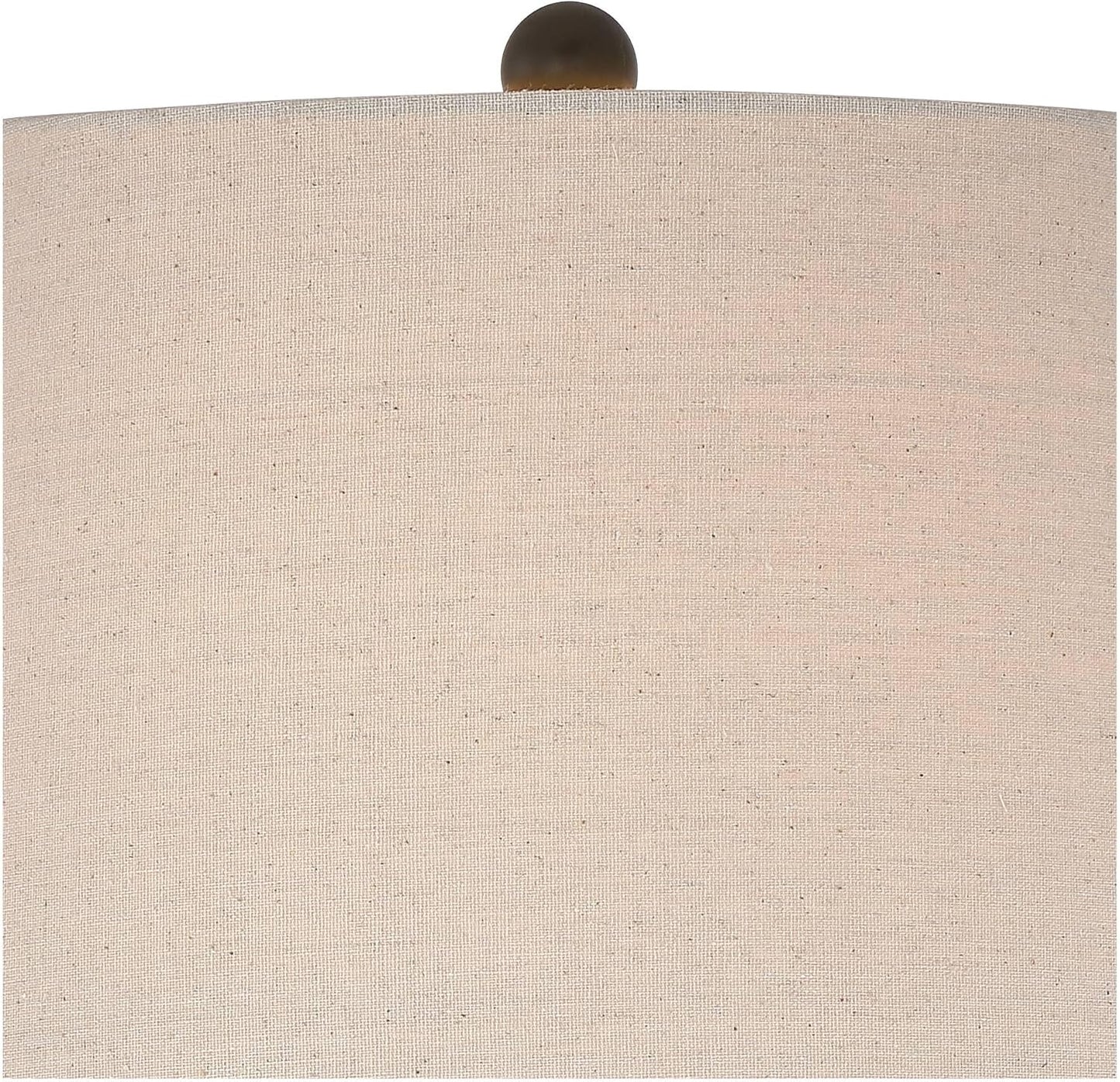Annie Traditional Rustic Farmhouse Table Lamps 28" Tall Full-Size, Set of 2 Bronze Iron