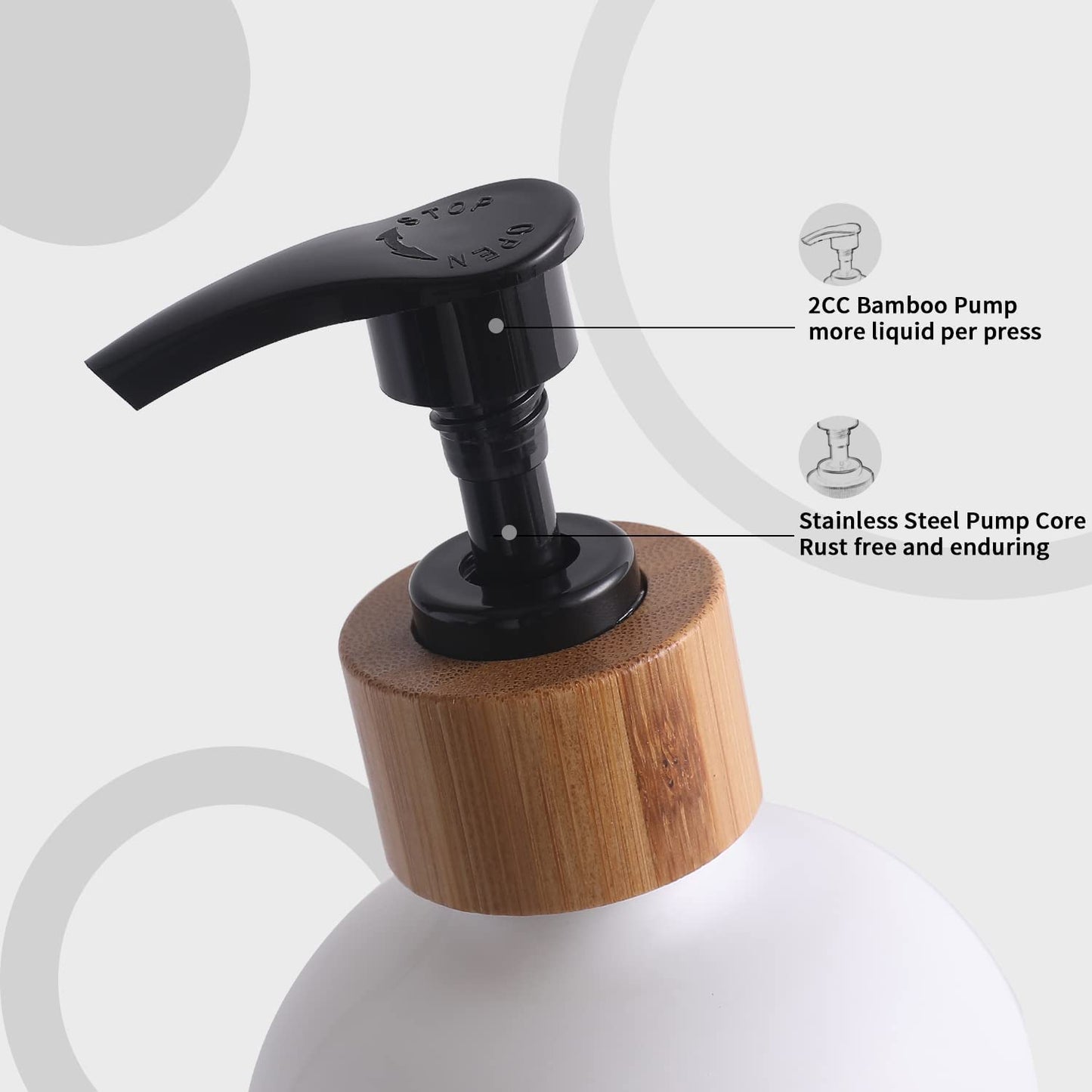 Black Dispenser Bathroom Set With Tray. Hand and Lotion