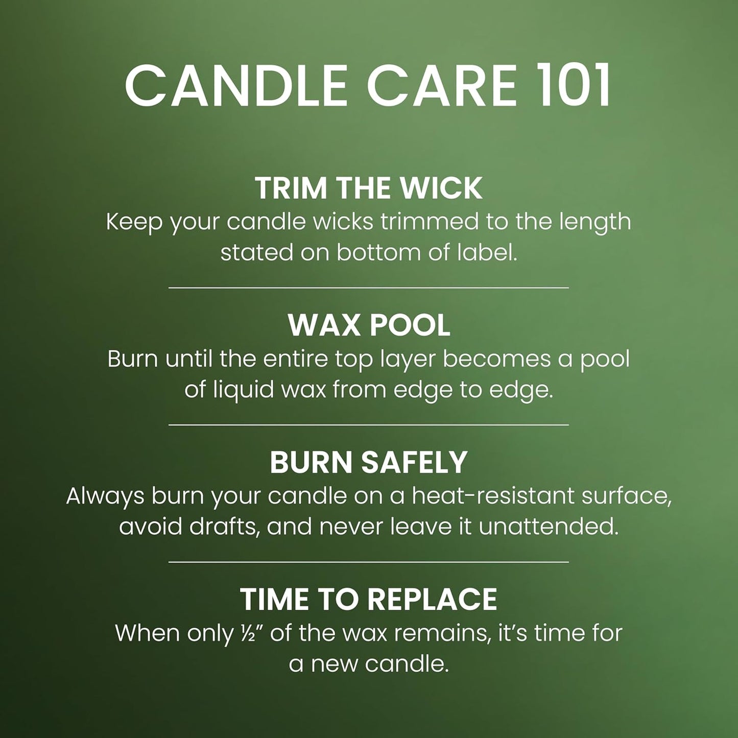 3 Wick Candle Jar, Soy Wax Blend for Consistent Long-Lasting Scent, Balsam & Cedar