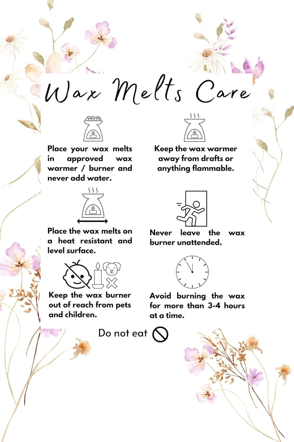 Soy Wax Melts, Clean Cotton Wax Melts Made with 100% Soy and Essential Fragrance Oils, Pack of 3