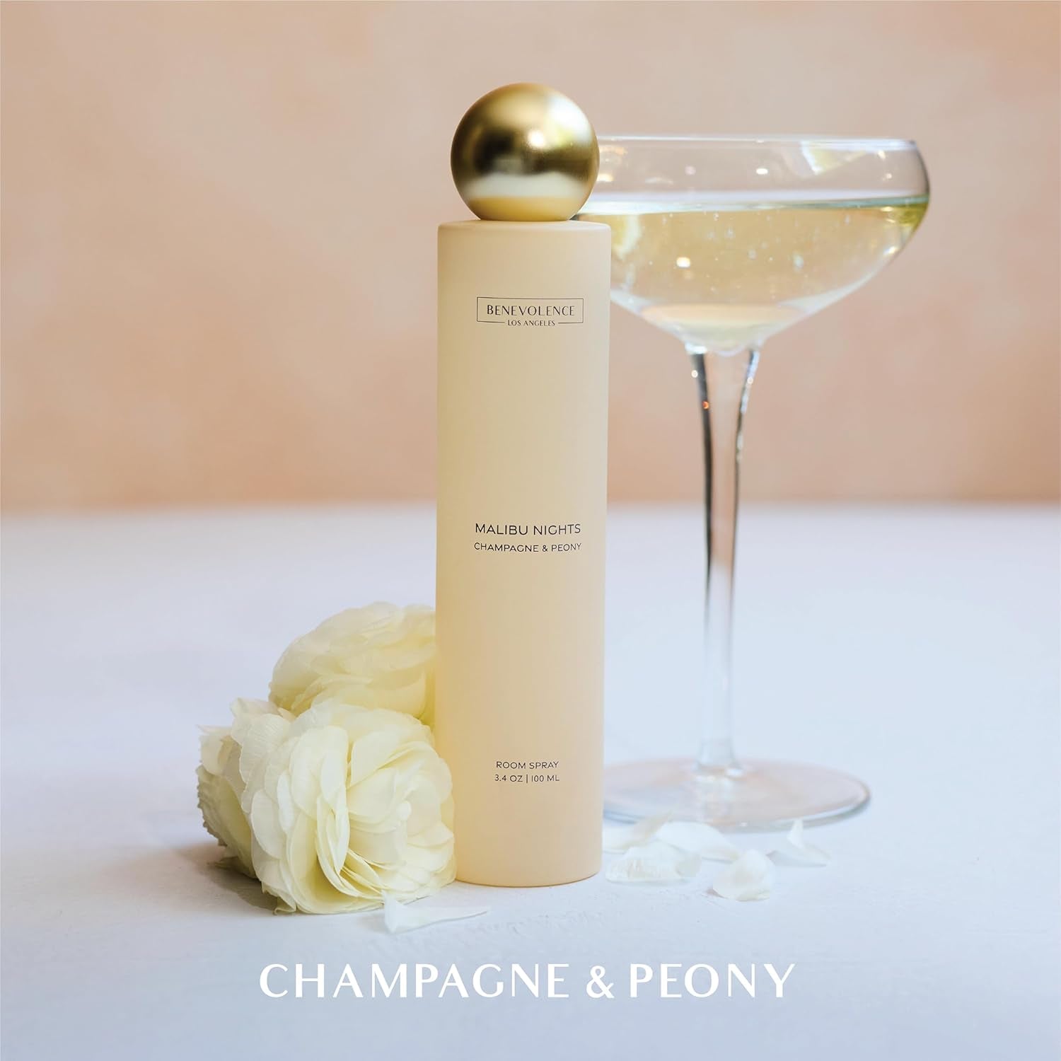 Malibu Nights Room Spray | Champagne & Peony | 3.4Oz