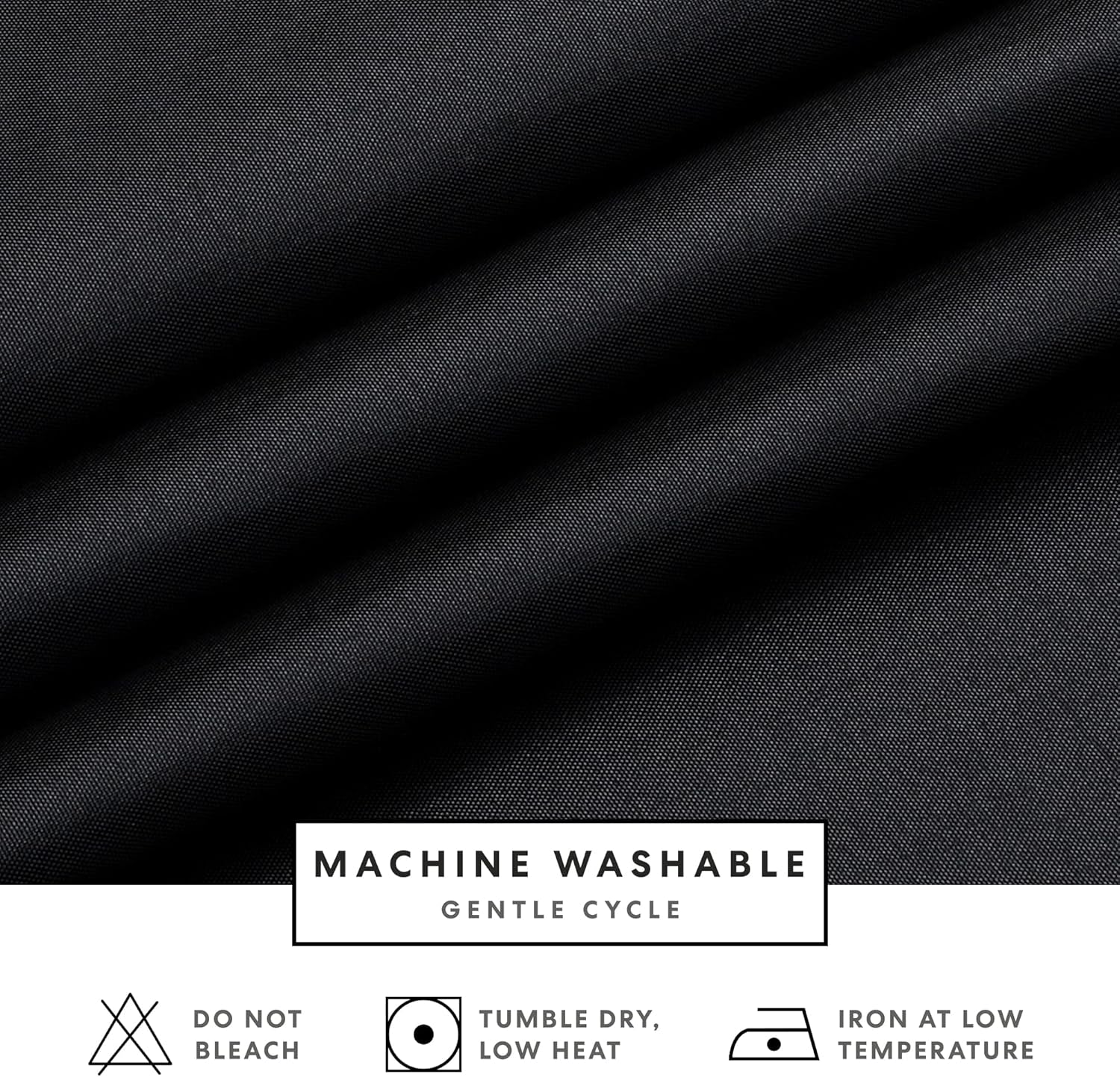 Amore 5-Piece Window Curtain Set, Panels with Attached Valance and 2 Tiebacks,54-Inch W X 84-Inch (Black/Gold)