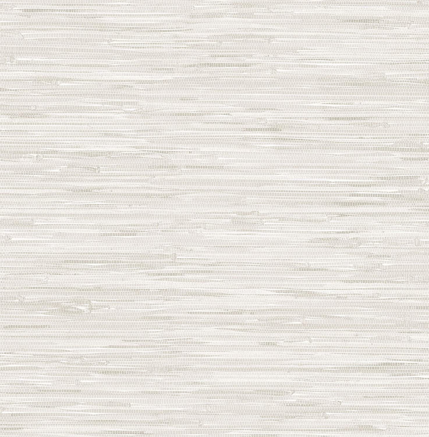 Cream Grass weave Peel & Stick Wallpaper, Neutral