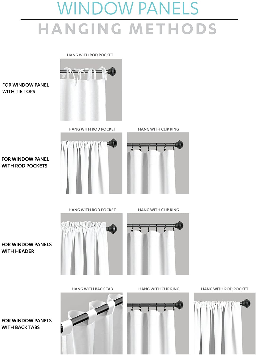 Ruffle Diamond Window Curtain Panel Pair, 63 in X 54 In, White