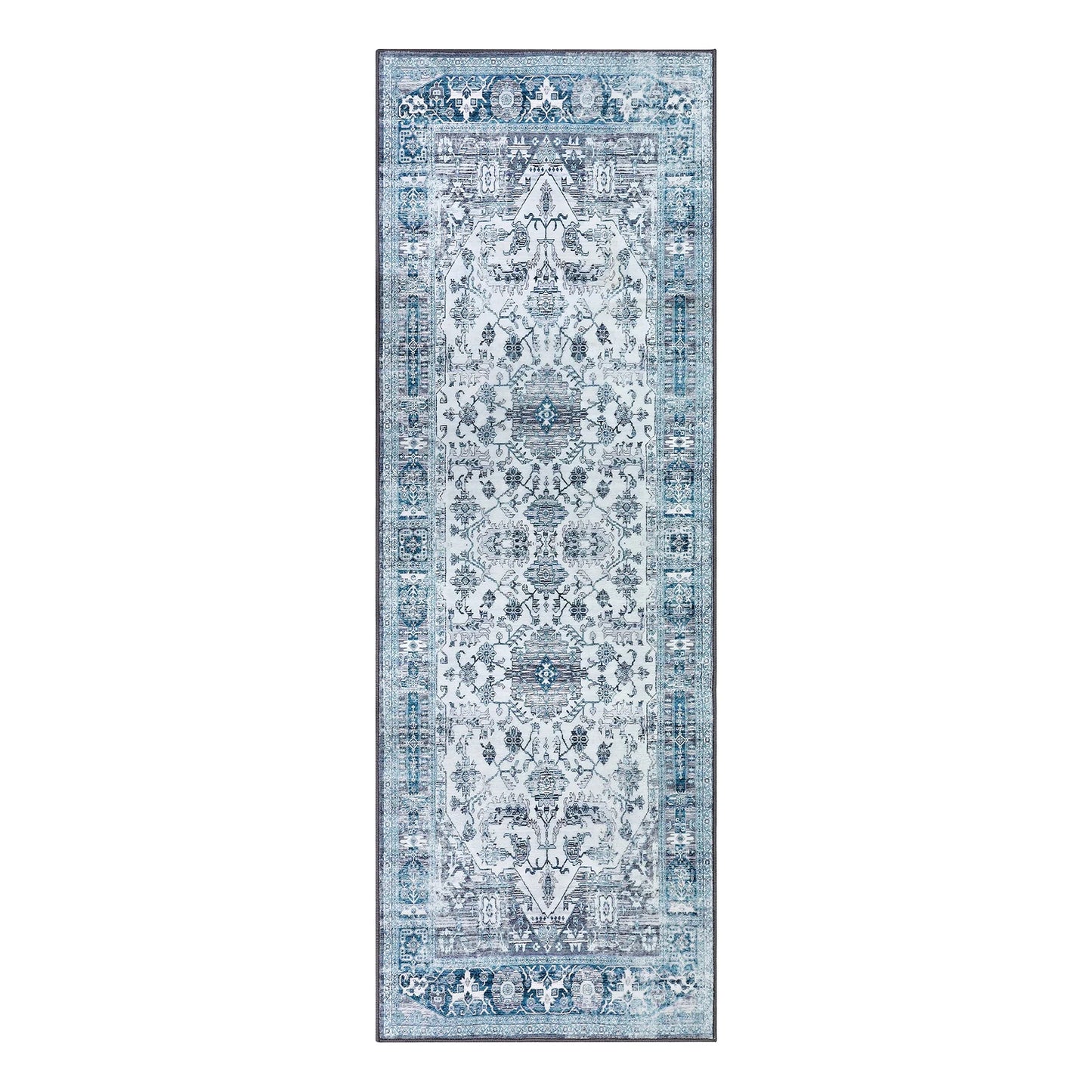 Glowsol Area Rugs Distressed Vintage Accent Carpet for Living Room Washable Rug