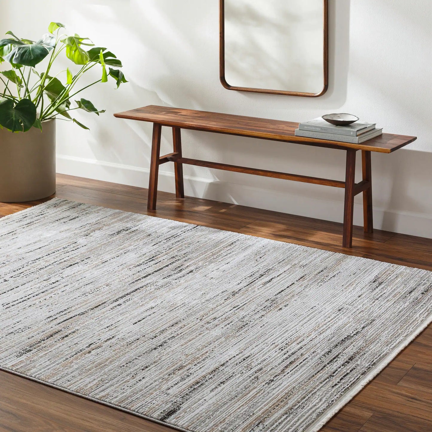 Obsession Abstract Stripe Area Rug