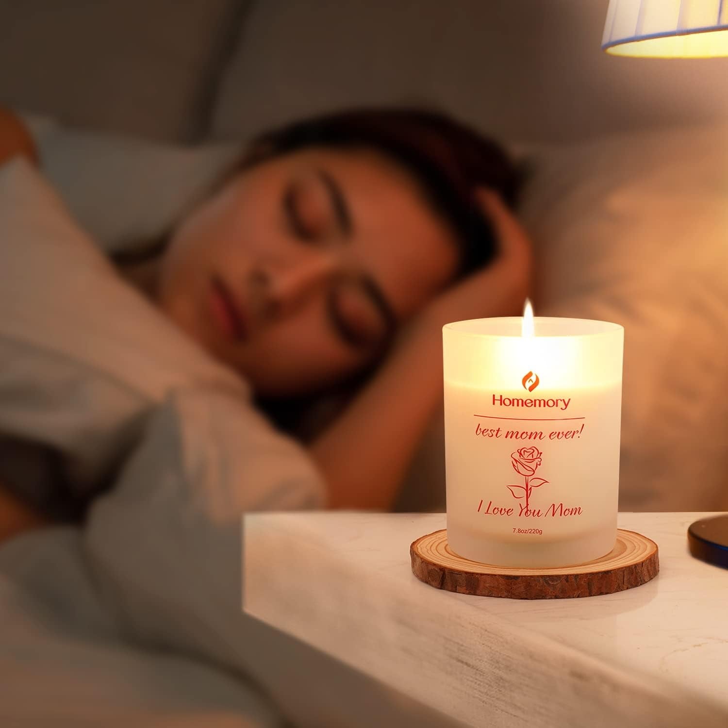 Rose Scented Aromatherapy Candle 