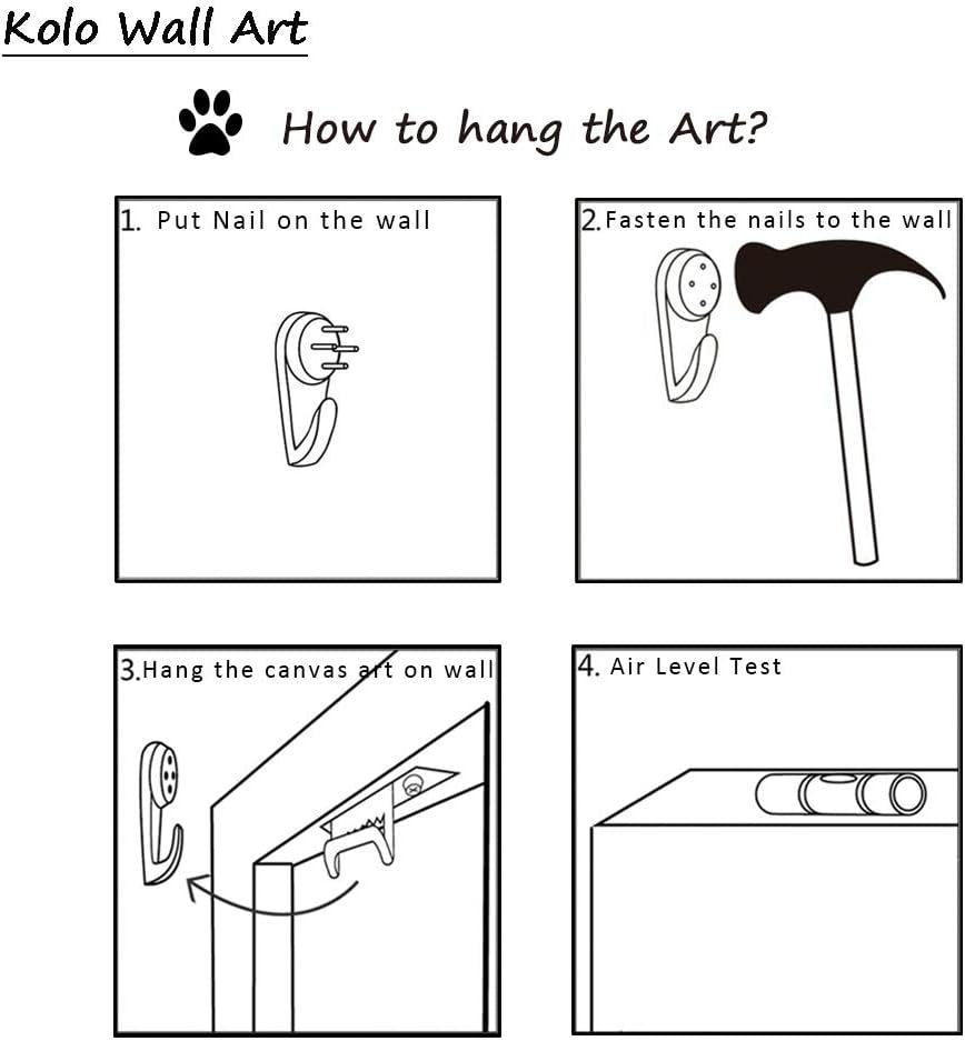 Navy Blue Sports Wall Art Décor for Teenagers Boy Room Decor 12X12Inchx4 Piece