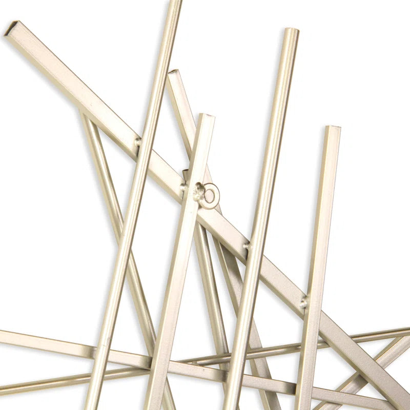 Handmade Modern Abstract Wall Decor on Metal