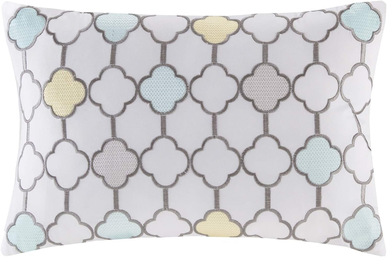 Essentials Bed in a Bag Comforter, Vibrant Color Design All Season down Alternative Cover with Complete Cotton Sheet Set, Full(78"X86"), Central Park, Leaf Yellow/Aqua