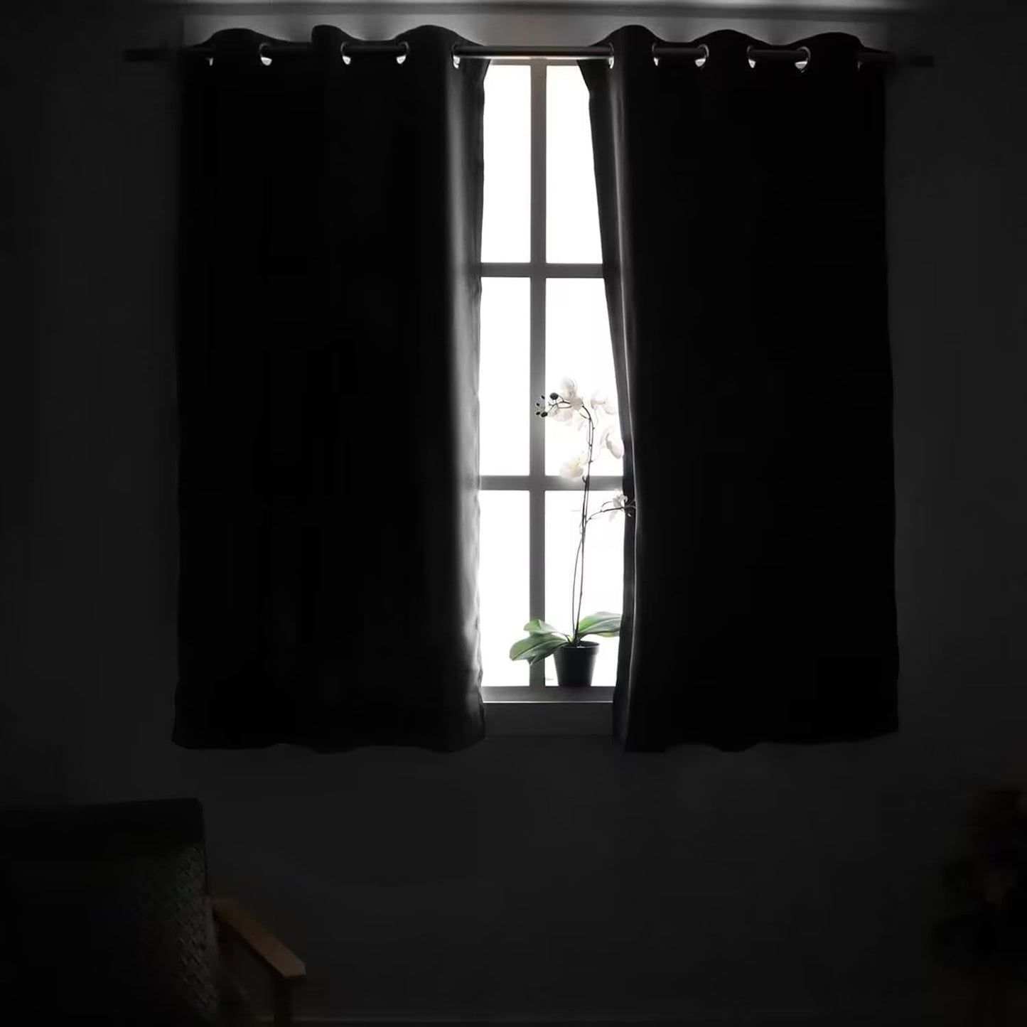 Burgundy Blackout Curtains 84 Inch Length 2 Panels - Thermal Insulated with Grommet Room Darkening Long Drapes, 52 X 84 Inch