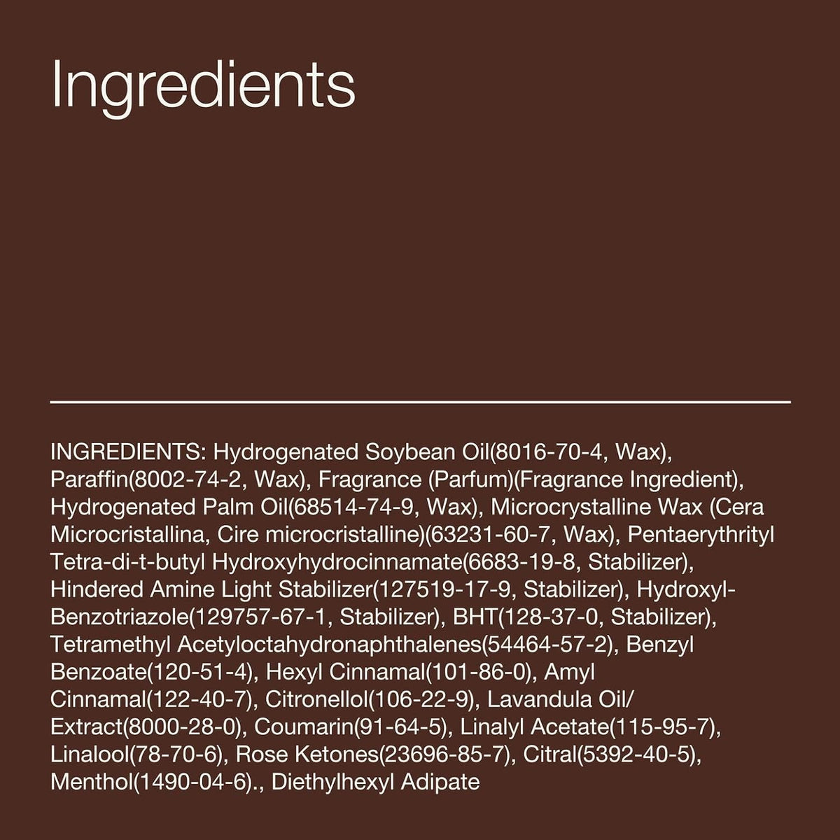 3-Wick Candle, Mahogany Teakwood Intense, Soy Wax Blend