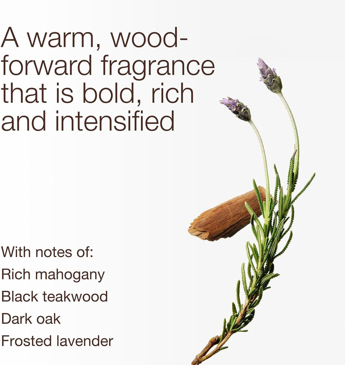 3-Wick Candle, Mahogany Teakwood Intense, Soy Wax Blend