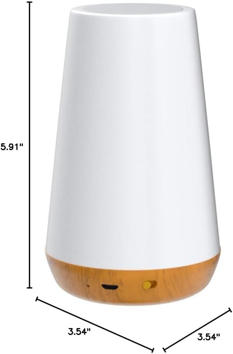 Night Light, Dimmable Touch Lamp for Bedroom, 5 Brightness 13 RGB Colors, Night Lights for Baby Nursery Bathroom