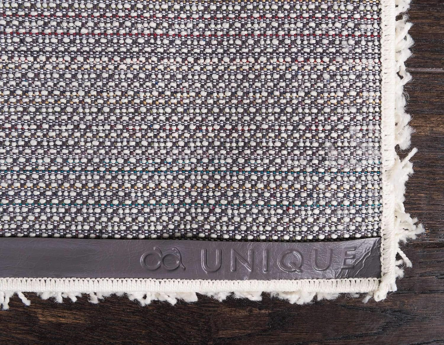 Solid Shag Area Rug (3' 3" X 5' 3" Rectangle, Pure Ivory)