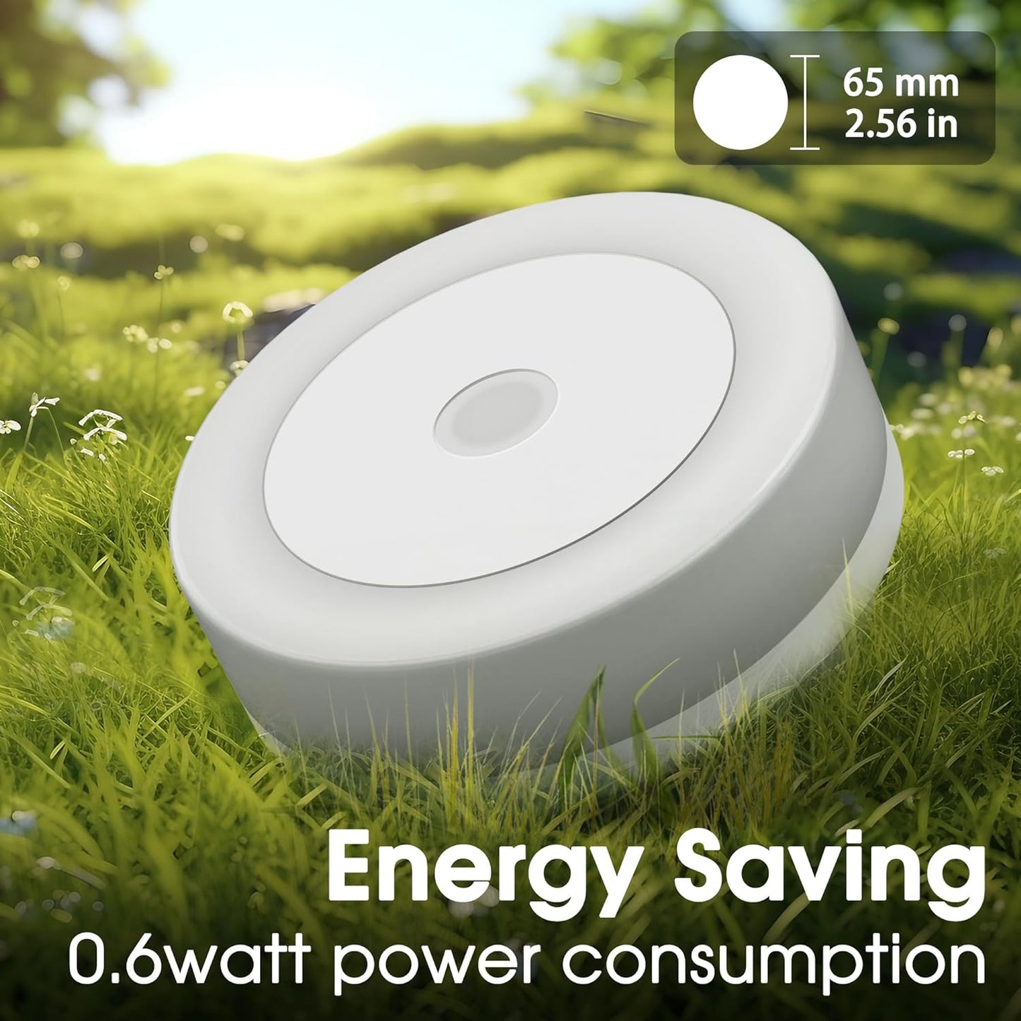 LED Baby Night Lights Plug into Wall [4Pack], Nightlight with Light Sensors, Warm White