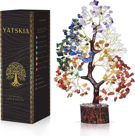 Chakra Tree of Life - Crystal Tree for Positive Energy