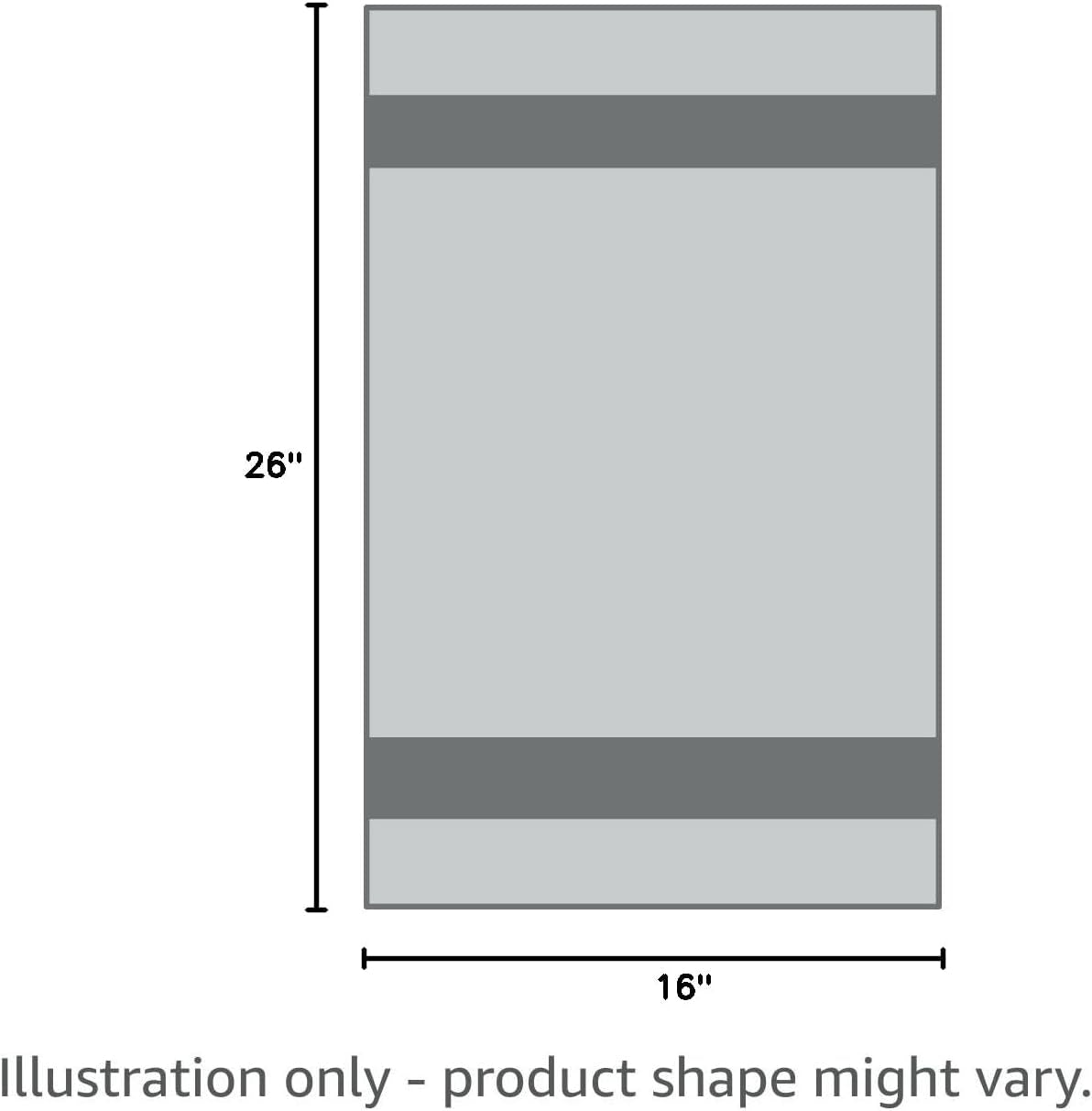 Albany Kitchen Towel 4-Pack Set, Grey/White, 16"X26"