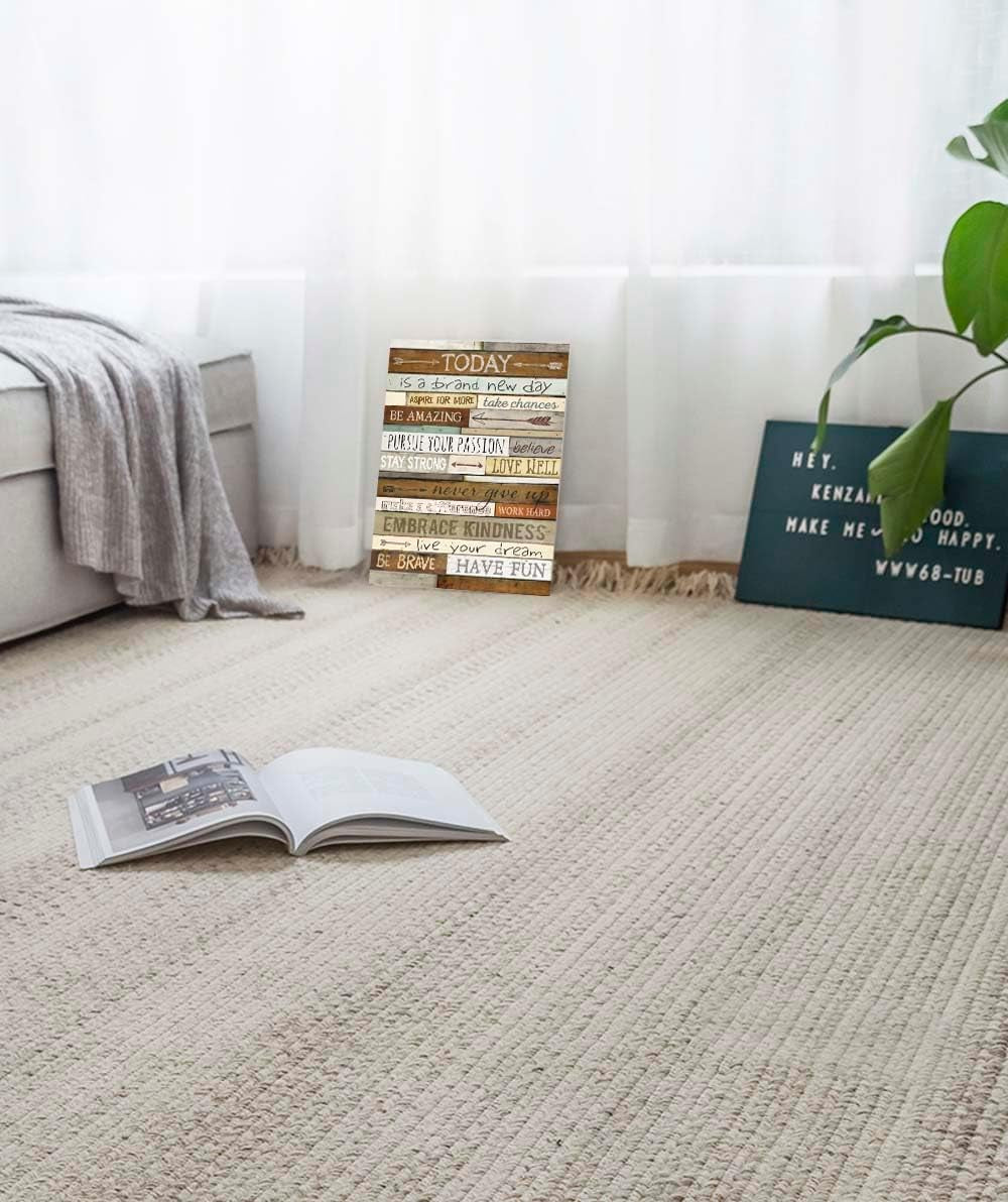 Inspirational Wall Art for Girls Motivational Canvas Prints Framed Wall Art 12 X 16 Inch