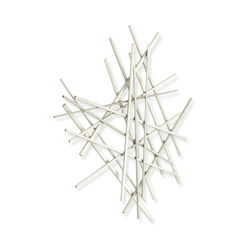 Handmade Modern Abstract Wall Decor on Metal