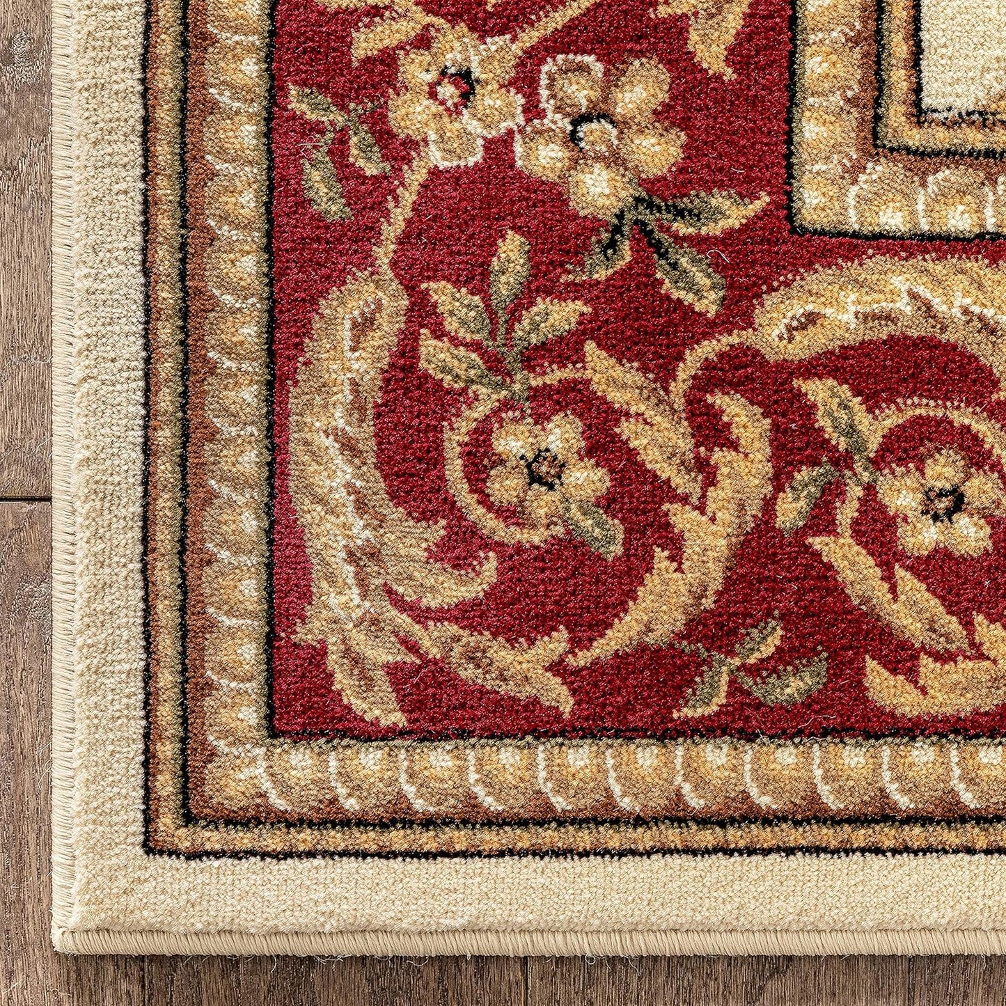 Timeless Collection Fleur De Lis Ivory 3X5 Luxurious Traditional French Aubusson Oriental Area Rug