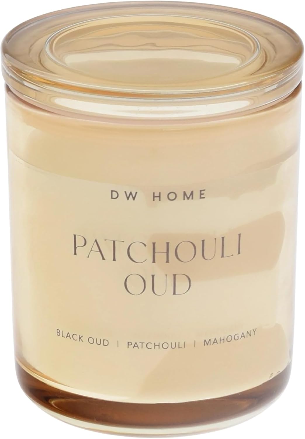 Patchouli Oud Scented Candles, 9 Oz Single Wick Medium Jar, up to 33 Hour Burn Time, Strong Long Lasting Deep Woodsy Fragrance, Gifts for Men & Women