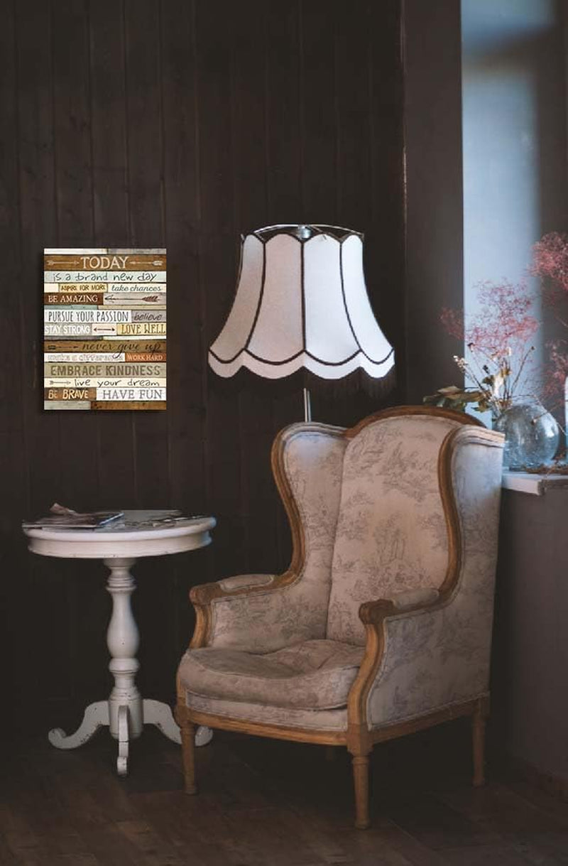 Inspirational Wall Art for Girls Motivational Canvas Prints Framed Wall Art 12 X 16 Inch