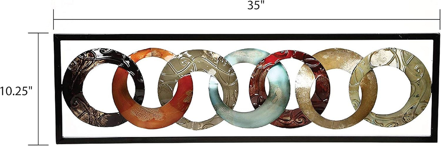 Metal Wall Décor 35" High. Ideal Gift for Home and Office