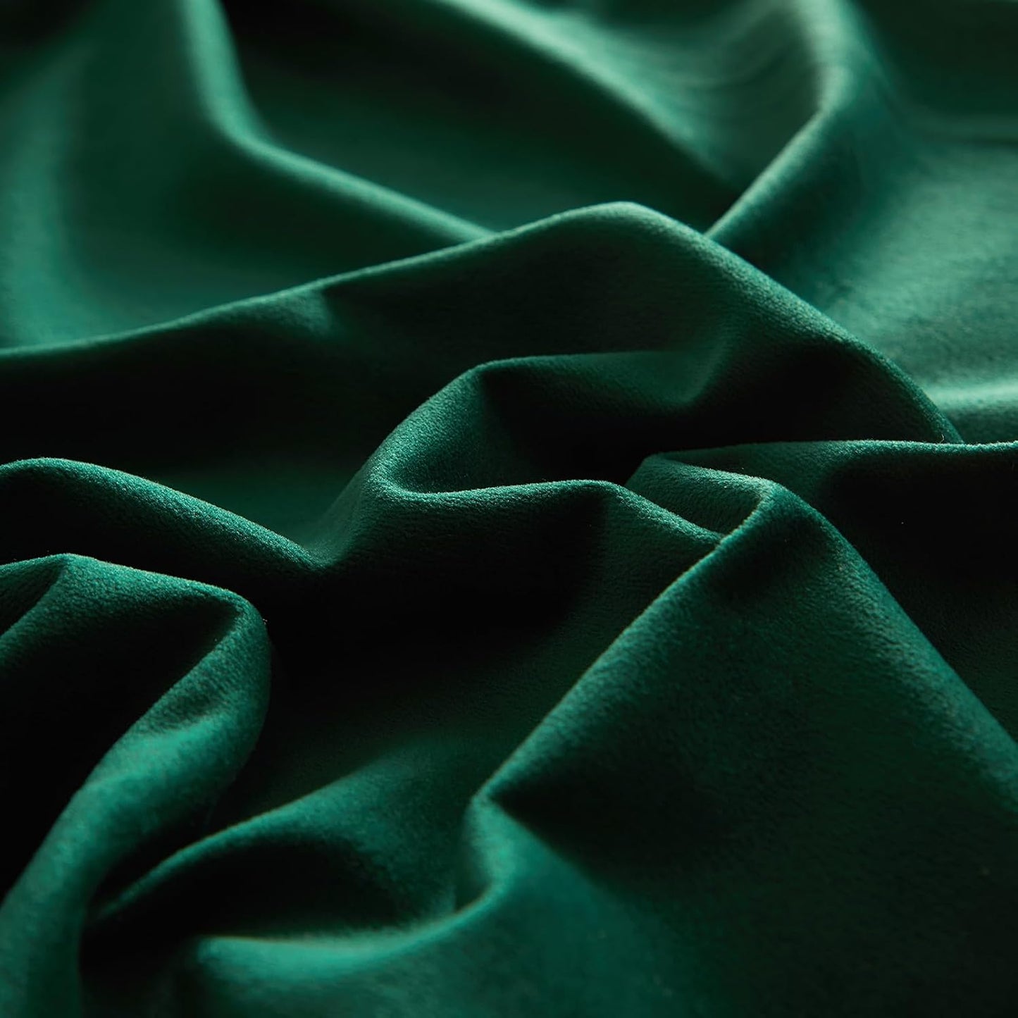 Decorative Pillow Covers Set of 2 Velvet Throw Pillow Covers, Dark Green,12X20 Inch