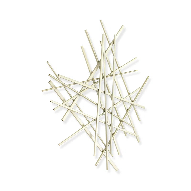 Handmade Modern Abstract Wall Decor on Metal