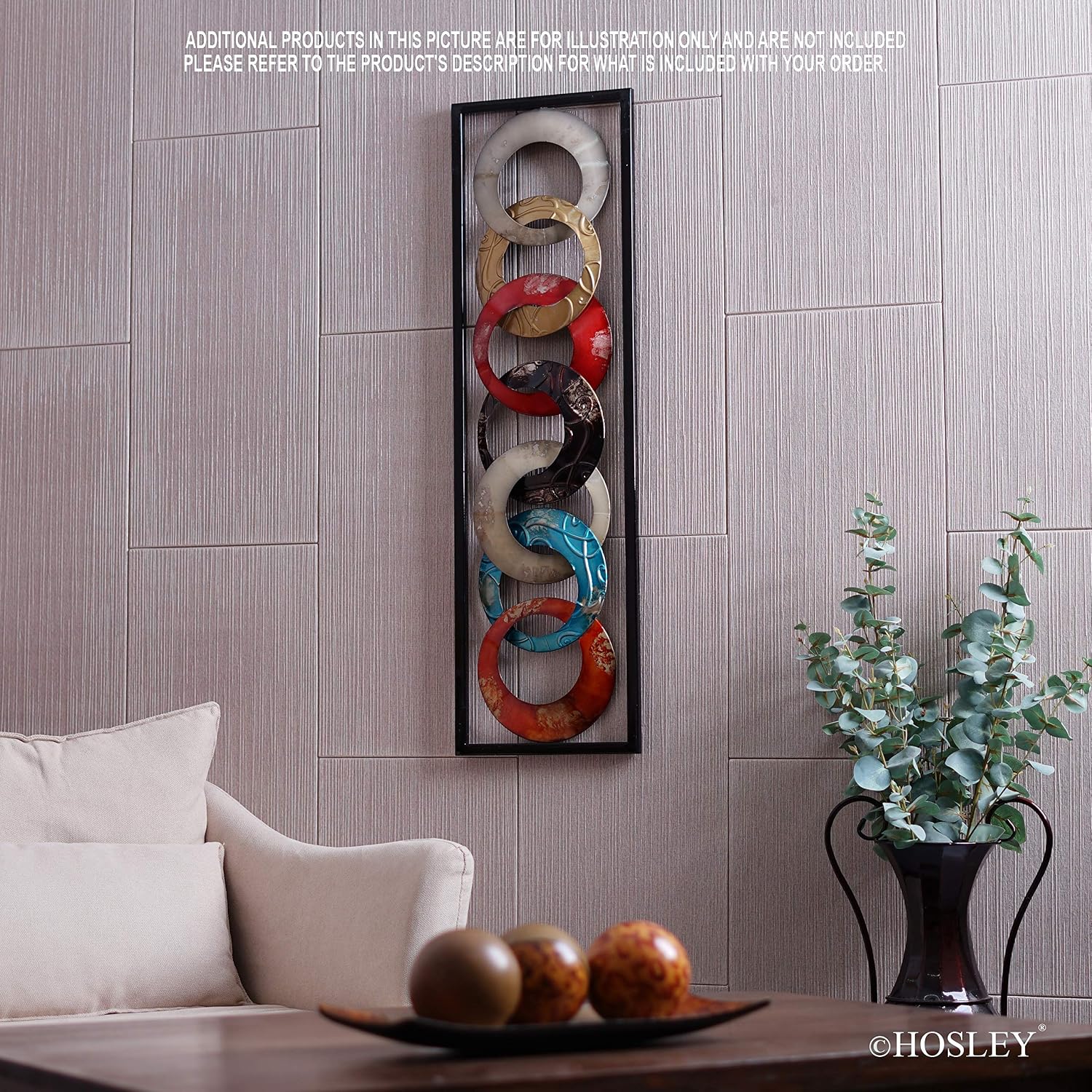 Metal Wall Décor 35" High. Ideal Gift for Home and Office