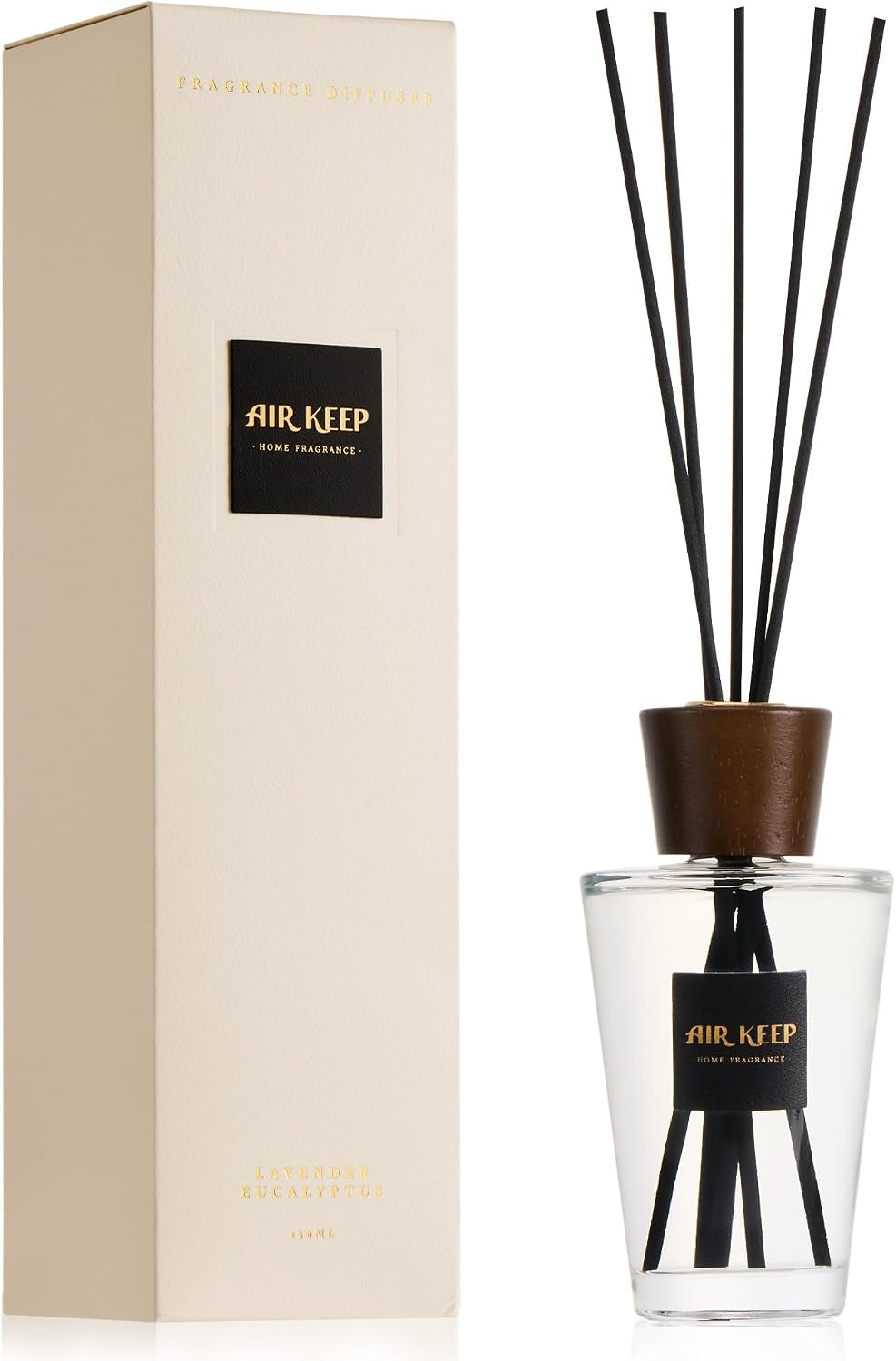 Reed Diffuser for Home, Lavender Eucalyptus, 5.1 Fl Oz (150 Ml)