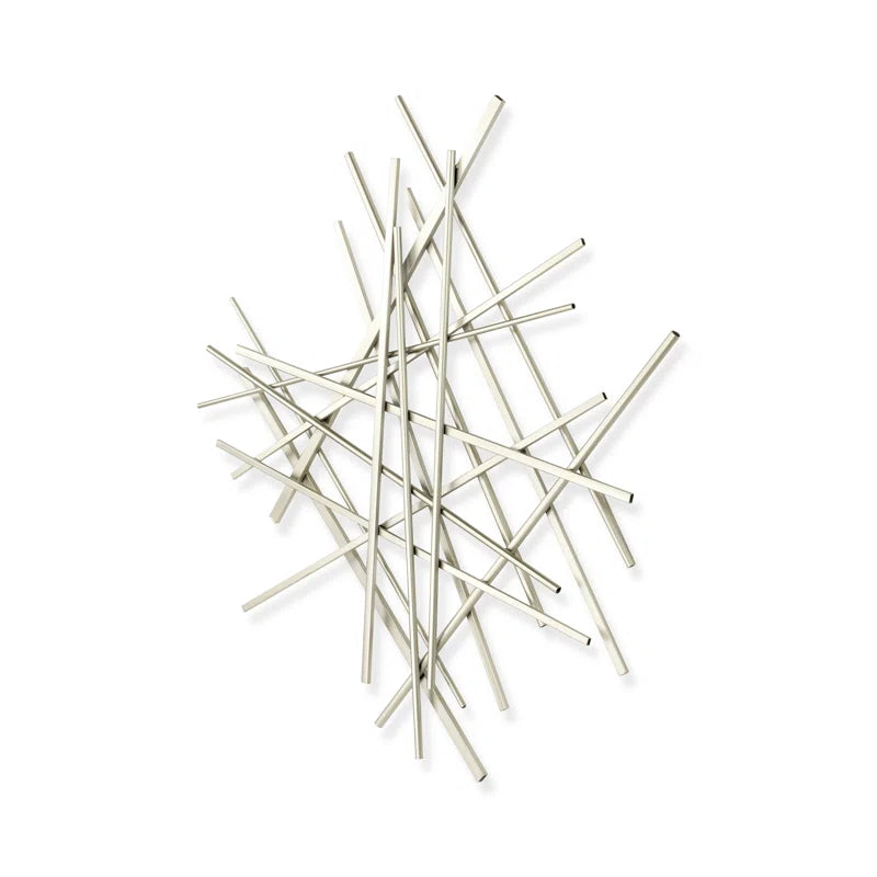 Handmade Modern Abstract Wall Decor on Metal