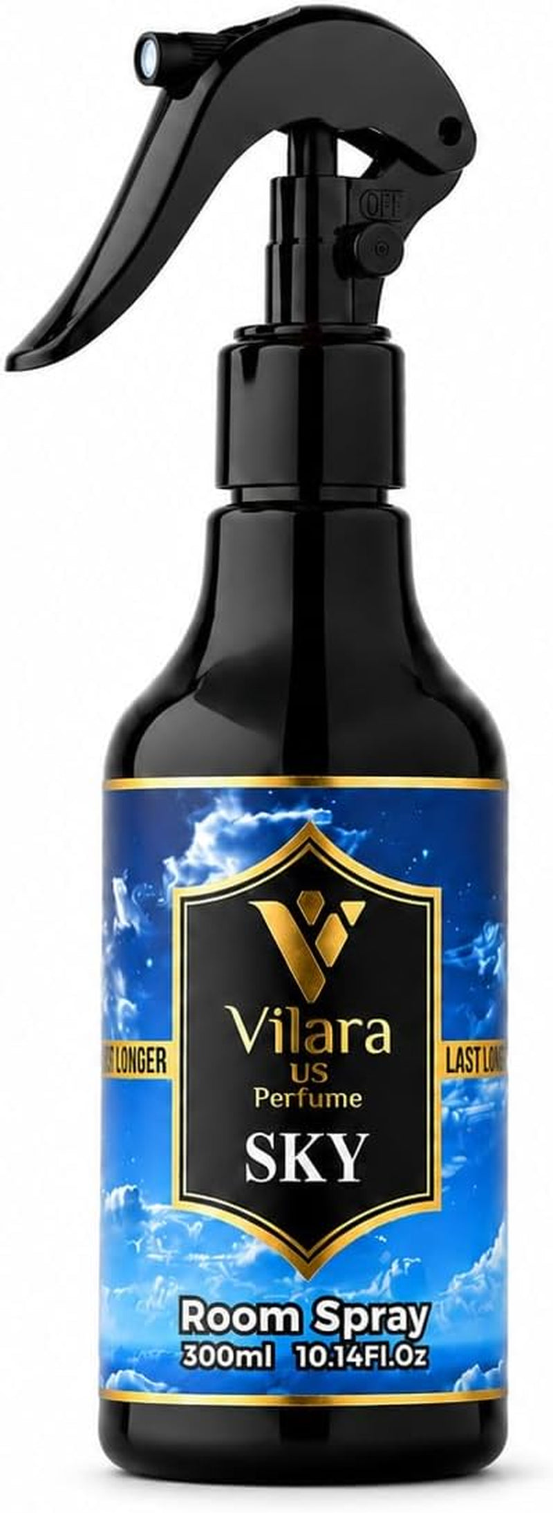 Room Spray Freshener - Long-Lasting Luxury Scents - Room and Linen Spray for Bedding, Sheets, Fabric, Furniture for Aromatherapy - 10.14 Fl Oz (Sky)