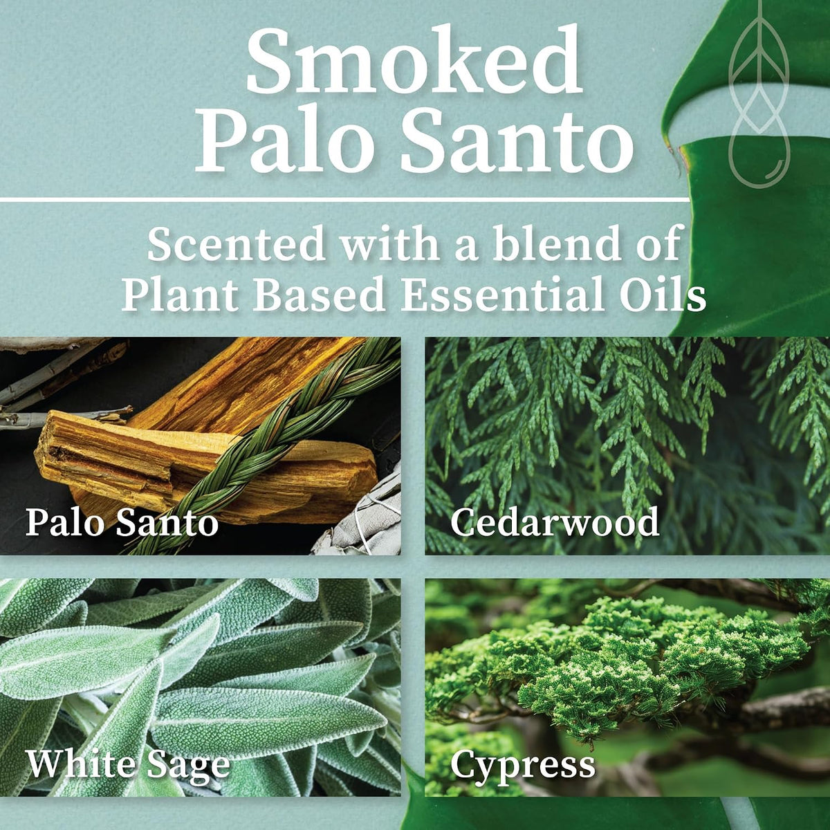 Smoked Palo Santo Apothecary Crackling Wood Wick Candle | 8 Oz
