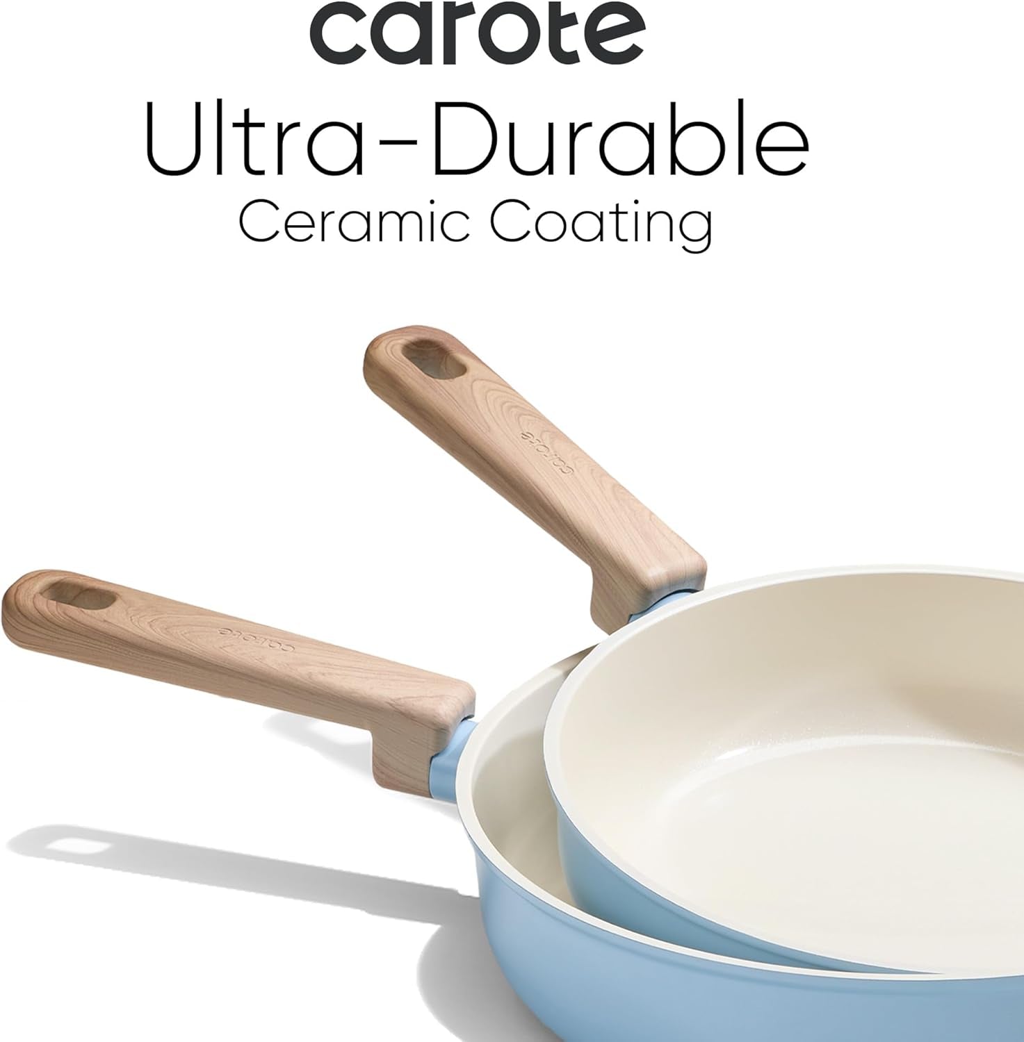 24Pcs Ceramic Cookware Set, Pots and Pans Non Stick Kitchen Cookware Sets, Pots and Pans Set Cooking Set with Knife Set