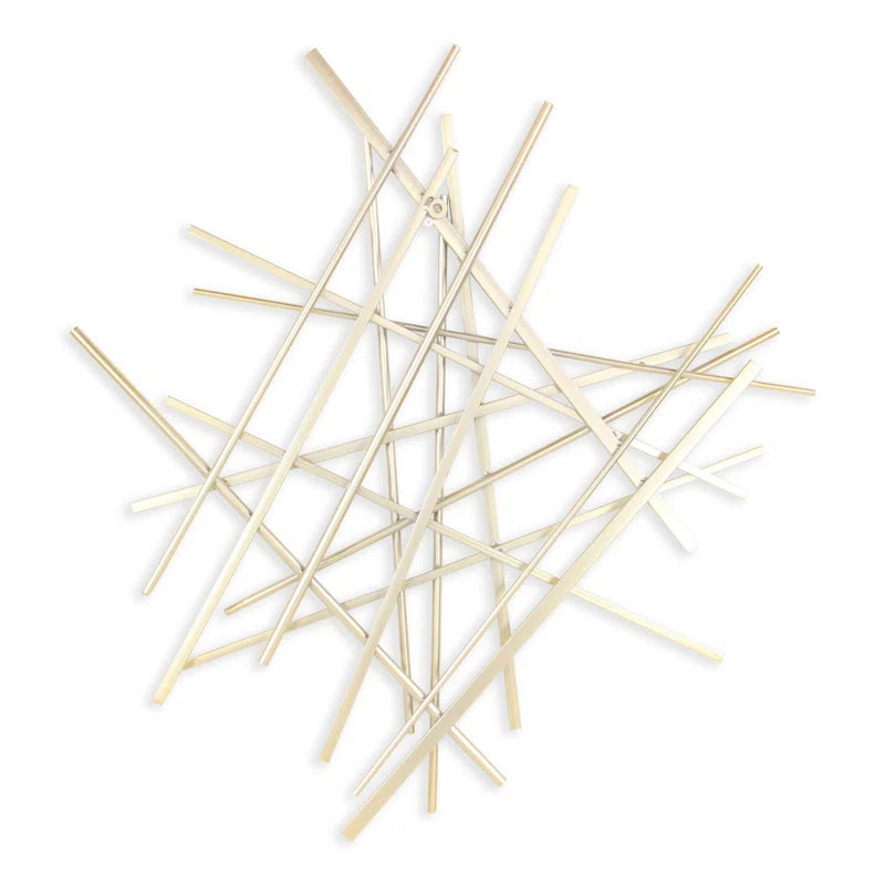 Handmade Modern Abstract Wall Decor on Metal