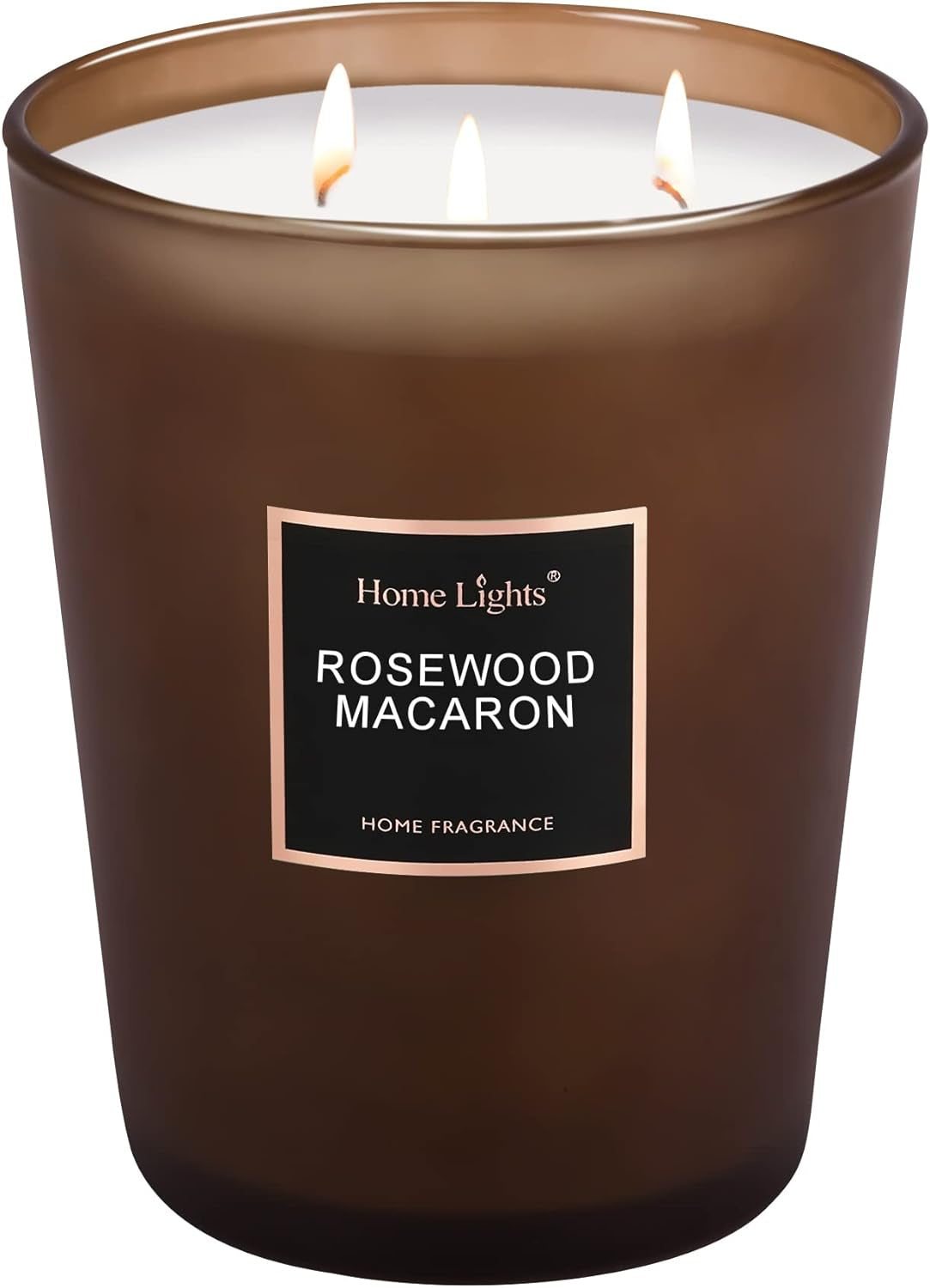  Rosewood Macaron HomeRight's Scented Candles | Large Jar Candle - 33.3 Oz.