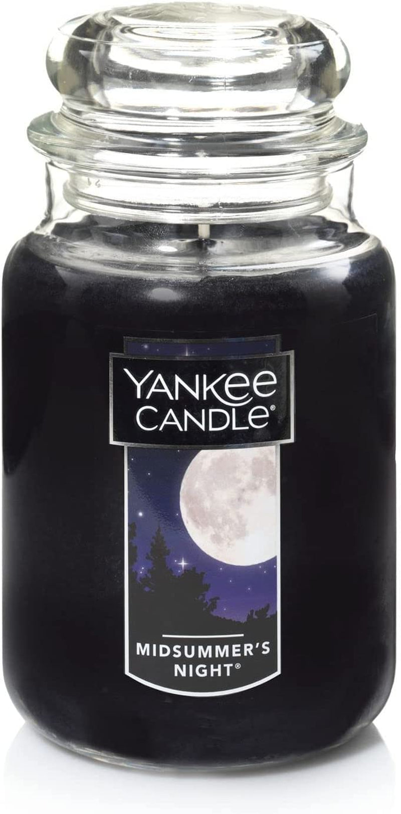 Yankee Candle Midsummer'S Night Scented, Classic 22Oz Large Jar Single Wick Candle, over 110 Hours of Burn Time