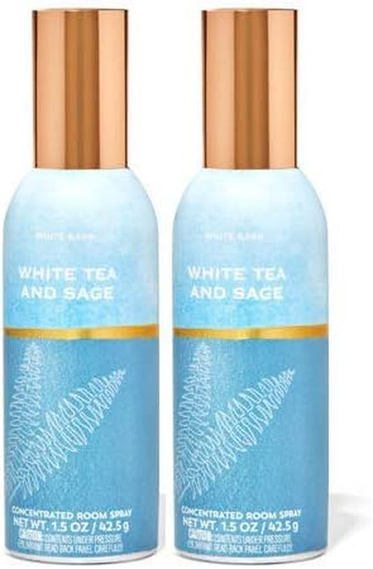  2 Pack White Tea & Sage (1.5 Oz / 42.5 G) Concentrated Room Spray