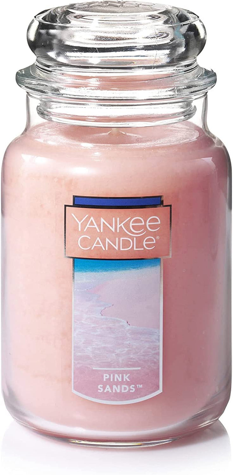  Pink Sands Scented, Classic 22Oz Large Jar Single Wick Candle