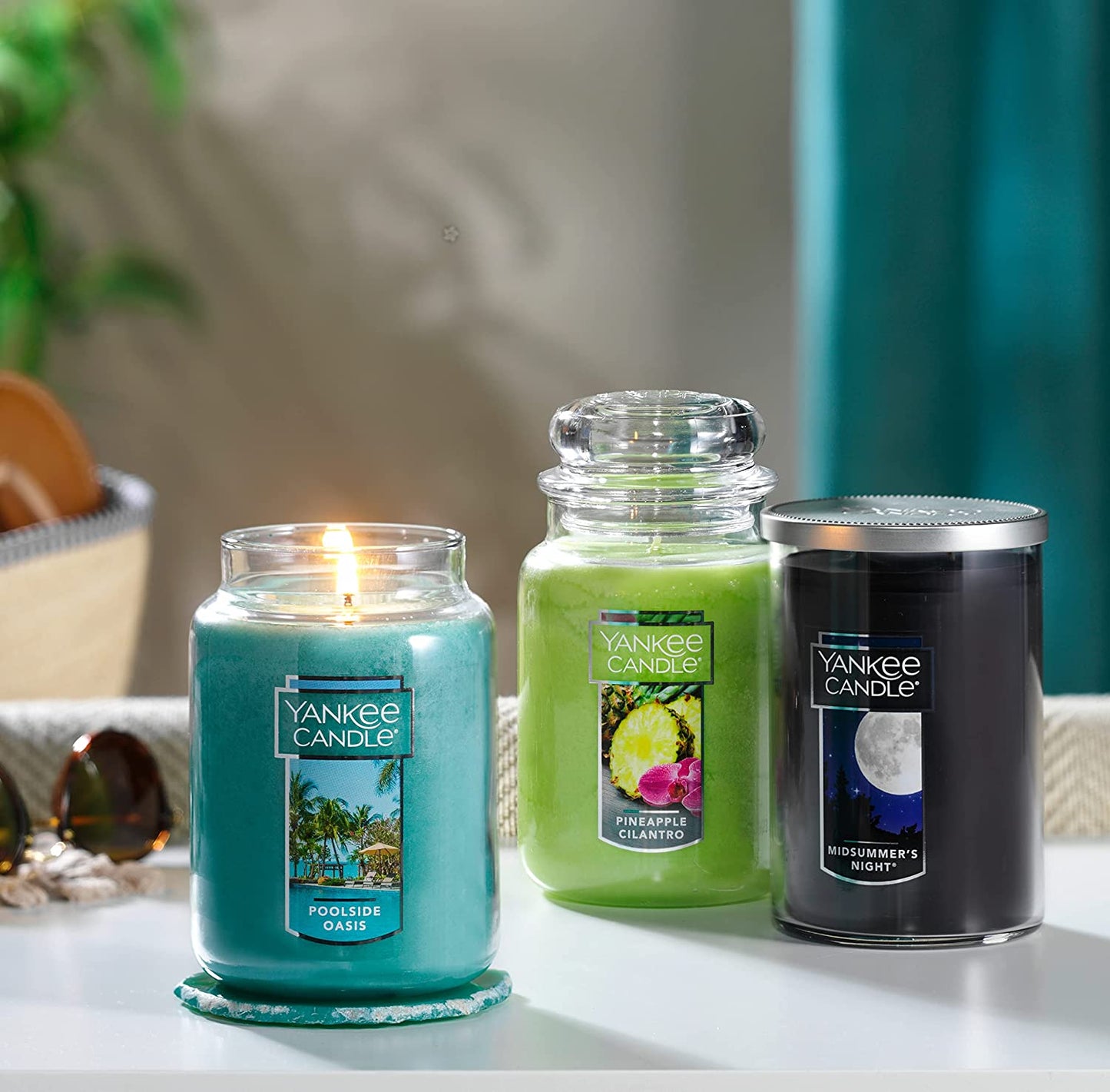 Midsummer'S Night Scented, Classic 22Oz Large Tumbler 2-Wick Candle, over 75 Hours of Burn Time